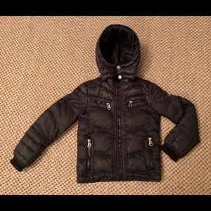 Diesel down jacket with hood